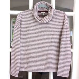Women's Small A New Day Cowl Neck Striped Sweater from Target
